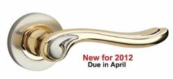 Monet Round Rose Door Handle